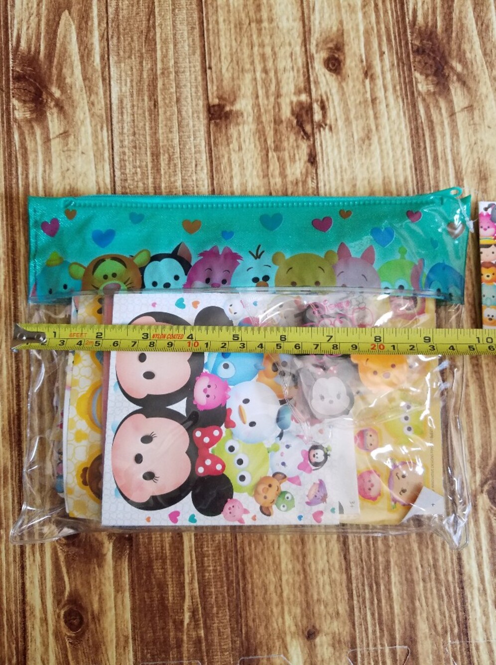 Disney Tsum Tsum Kids Stationery Set Memo Sticky Notes Sticker Erasers Stickers - Picture 10 of 11